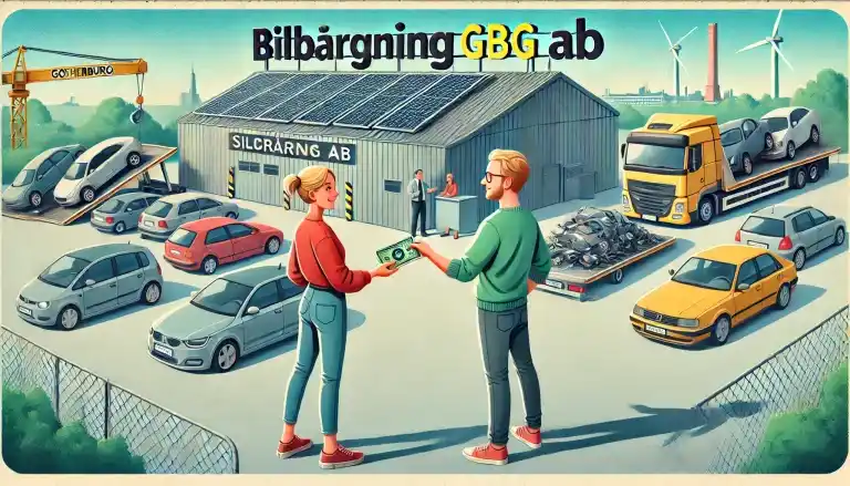 Hämtar skrotbilar: Bilbärgning Gbg AB – Din partner för bilskrotning i Göteborg